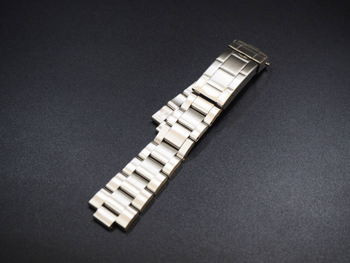 腕時計 交換用 オイスター ブレスレット 20mm 無垢 (ツヤなし) シルバー ベルト ROLEX ロレックス TUDOR 互換 社外品！送料無料！_画像5