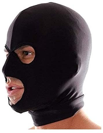 全頭 フェイスマスク コスプレ 仮面マスク ボンテージ SM　スポンジ高伸縮性素材使用 Z091！送料無料！_画像3