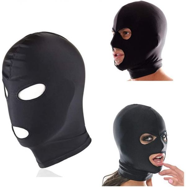 全頭 フェイスマスク コスプレ 仮面マスク ボンテージ SM　スポンジ高伸縮性素材使用 Z091！送料無料！_画像1