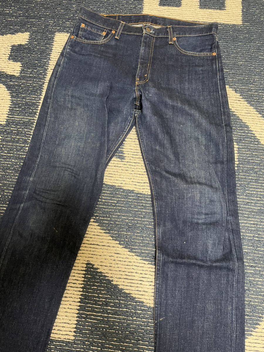 USA製 LEVI'S VINTAGE CLOTHING LVC リーバイス 505 03 復刻モデル ビンテージ ヴィンテージ W34 L34 濃紺 アメリカ製 made in USA_画像6
