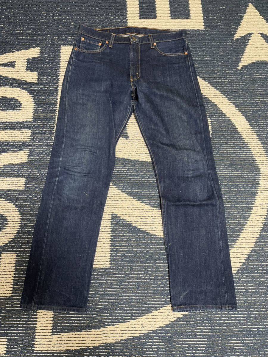 USA製 LEVI'S VINTAGE CLOTHING LVC リーバイス 505 03 復刻モデル ビンテージ ヴィンテージ W34 L34 濃紺 アメリカ製 made in USA_画像5