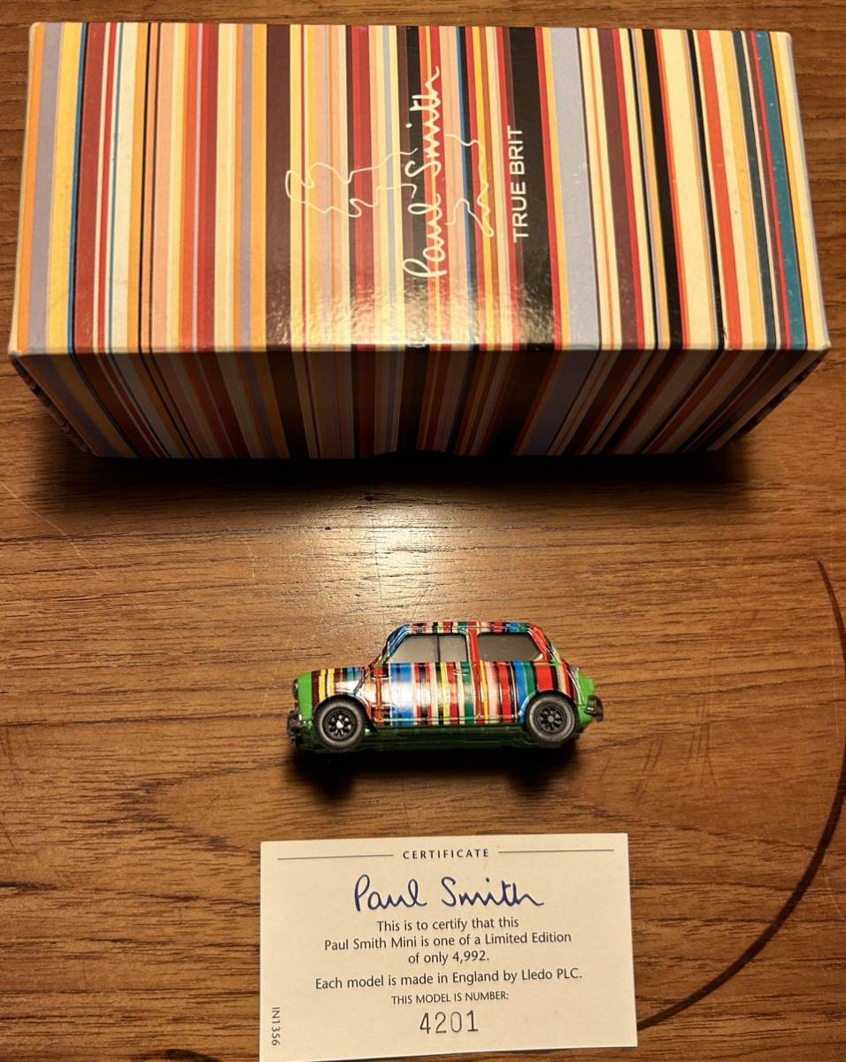 限定 シリアル付】Paul Smith ポールスミス mini ミニクーパー