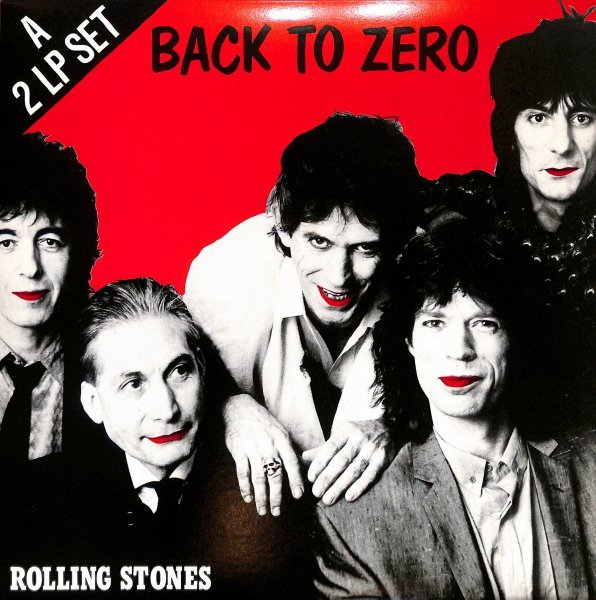 [B122] ローリングストーンズ Rolling Stones Back To Zero 2LP, Color vinyl LP レコードの画像1