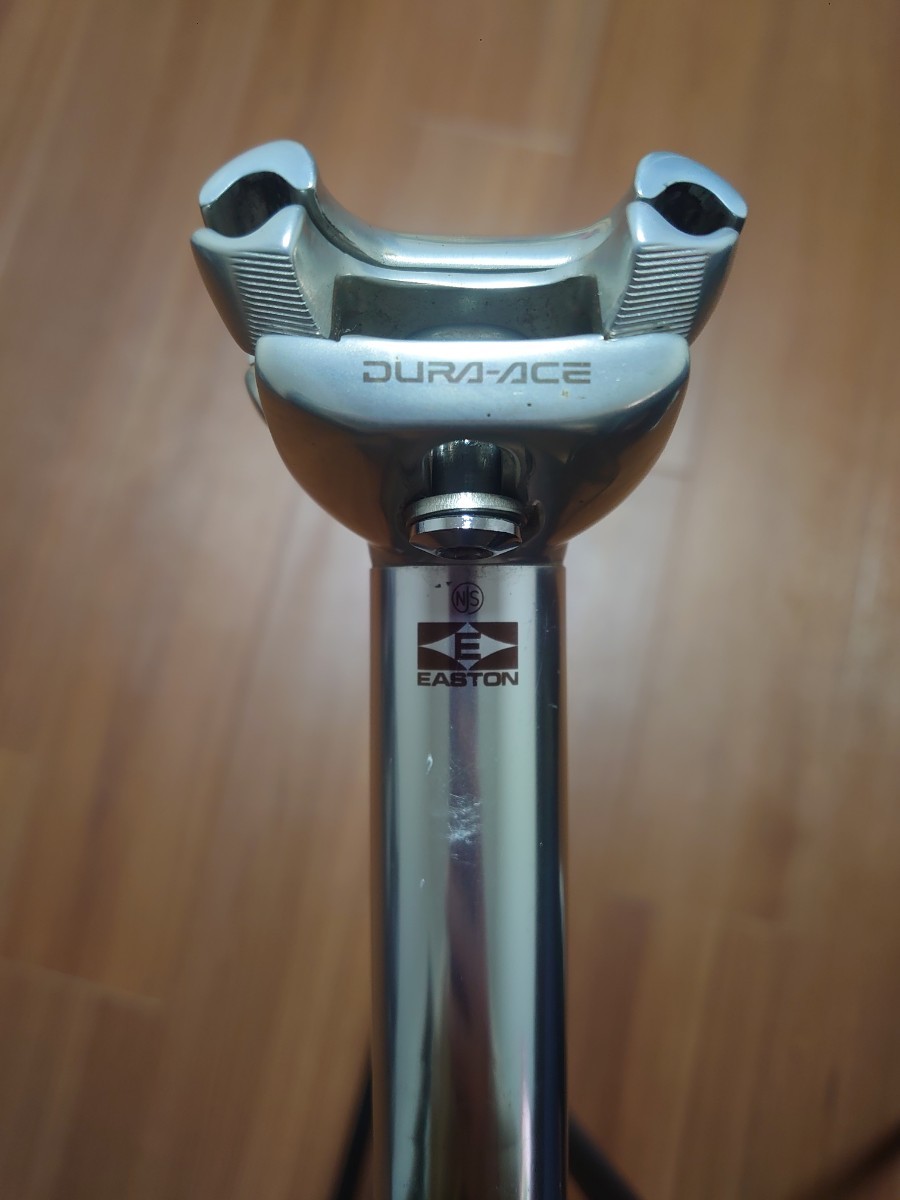 【美品】シマノ デュラエース SHIMANO DURA-ACE シートポスト SP-7410 27.2/270mm NJS★EASTON製 軽量 中古_画像3