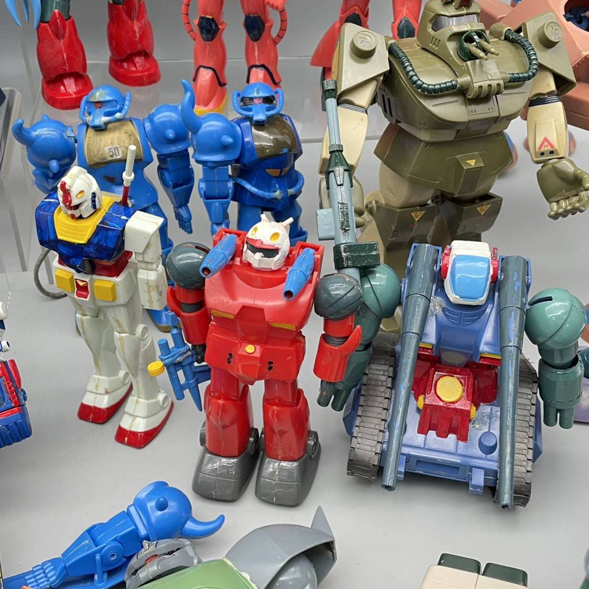 ガンダム プラモデル 旧キット セット 17点 ガンダム プラモデル 旧キット セット 17点