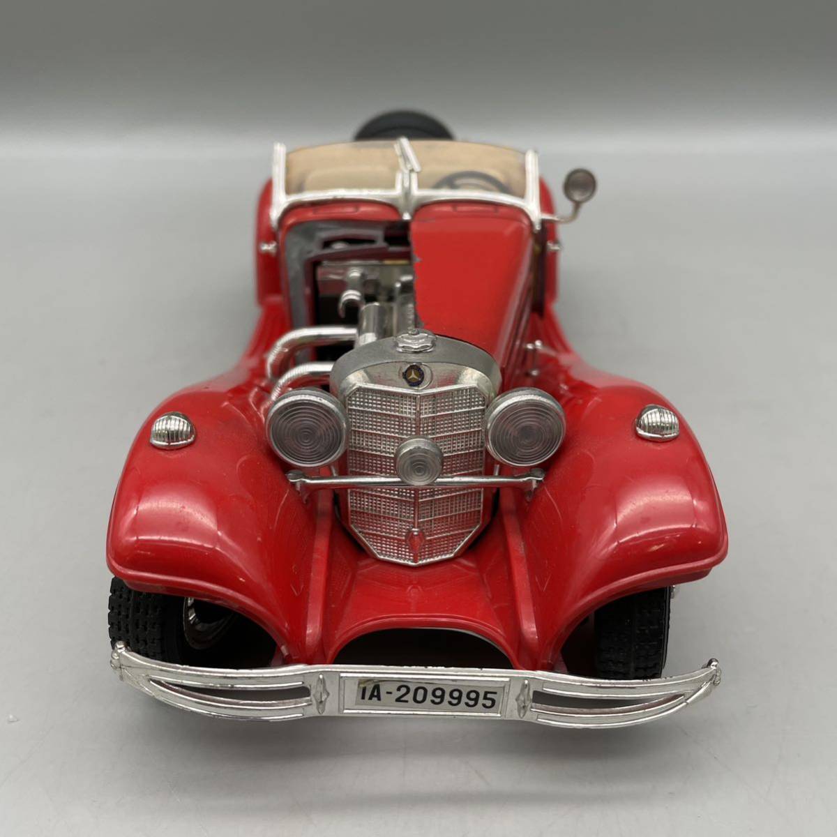 Burago ブラーゴ Mercedes-Benz メルセデスベンツ 500 K Roadster ロードスター 1936 1/20 赤 レッド ミニカー ITALY イタリア製 希少 レア_画像2