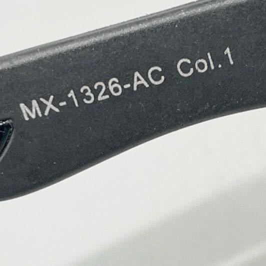 MIXX ミックス サングラス MX-1326-AC メガネ 眼鏡 ブラック 黒 スポーツ レジャー ドライブ レンズ 度入り アイウェア 5316-145 メンズ_画像5