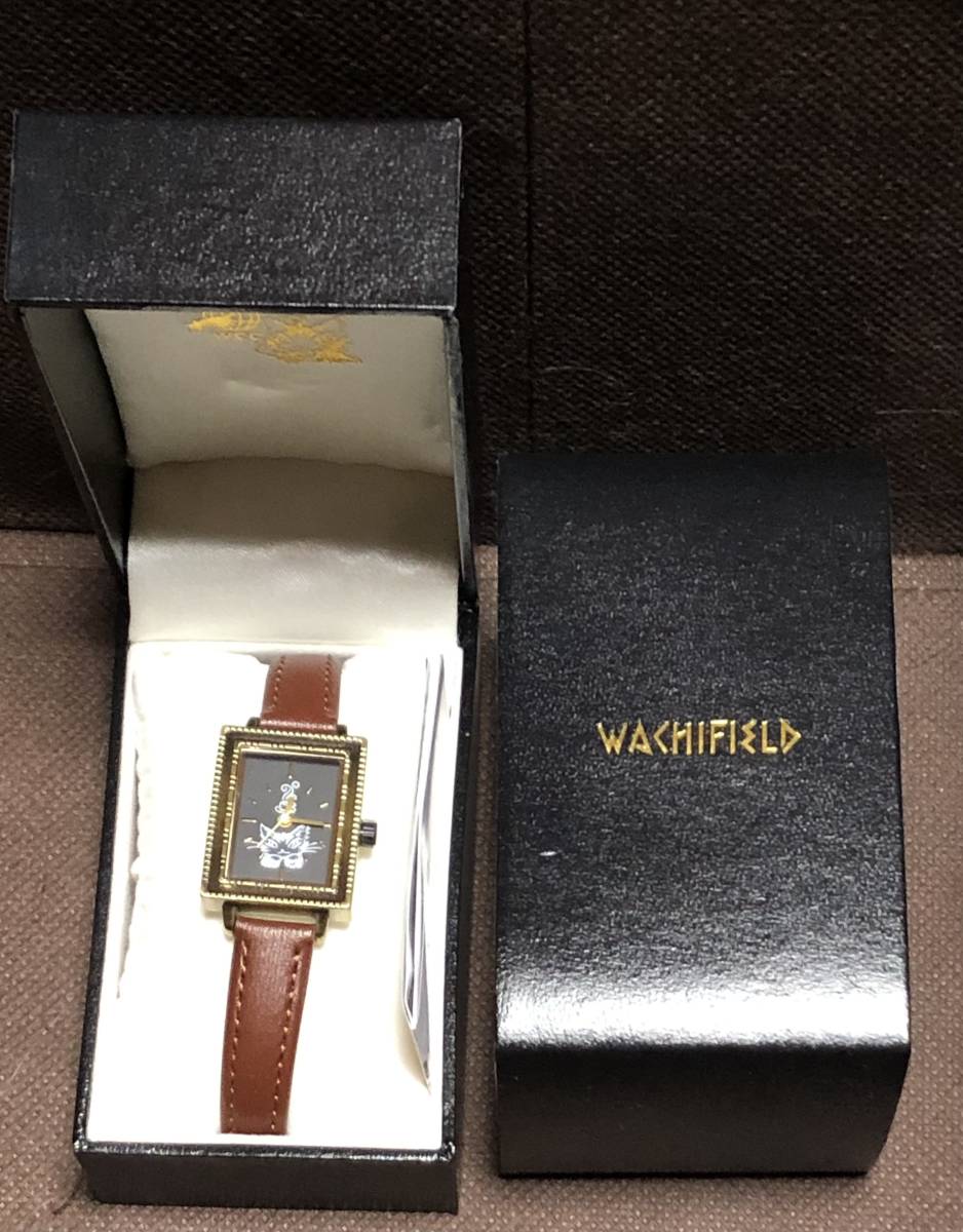 [ new goods ]Wachifield Dayan*....-..dayan*[dayan* wristwatch ] imitation leather belt * vanity case attaching 
