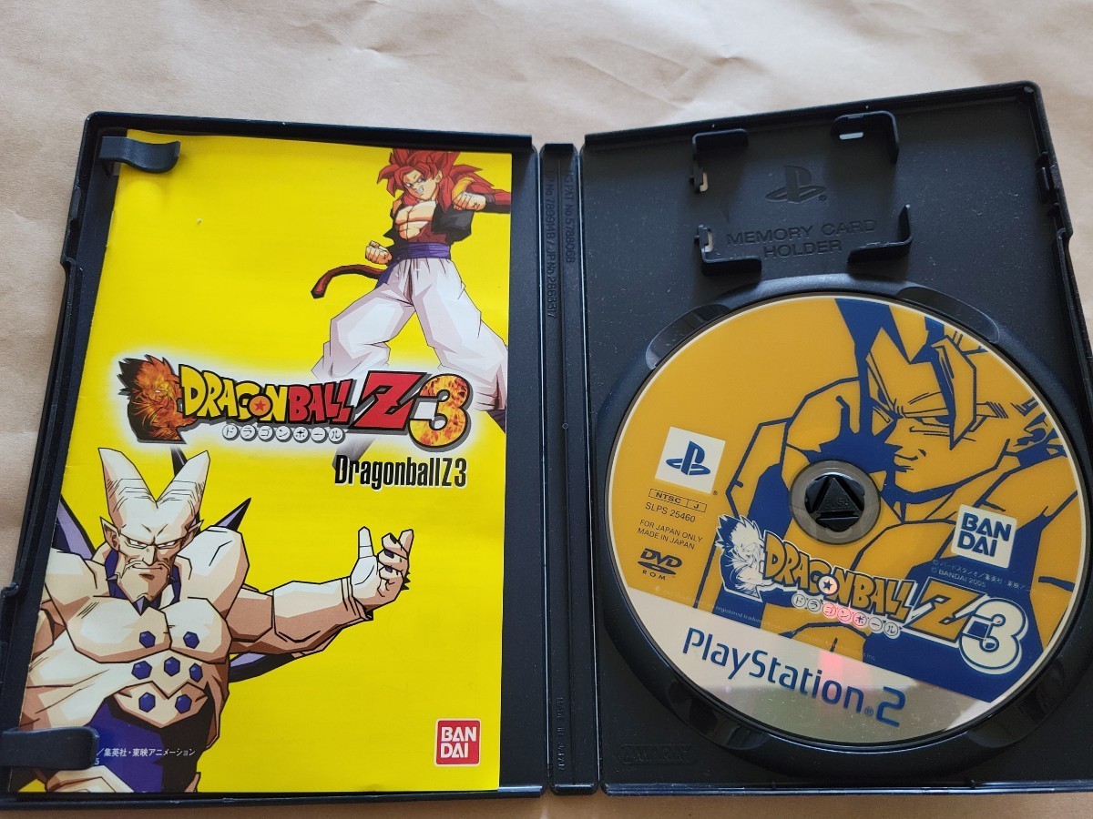 PS2 ドラゴンボールZ 3 プレイステーション2 PlayStation2 DRAGON BALL Z3_画像3