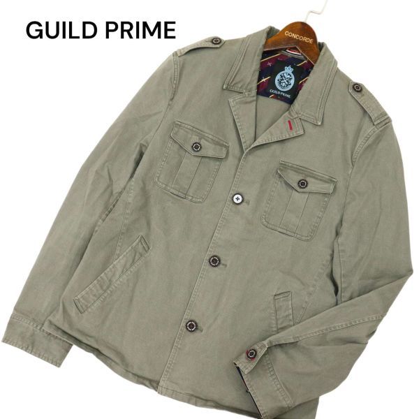 GUILD PRIME ギルドプライム 加工★ ミリタリー M-65 フィールド ジャケット Sz.L　メンズ　C4T00471_1#O_画像1