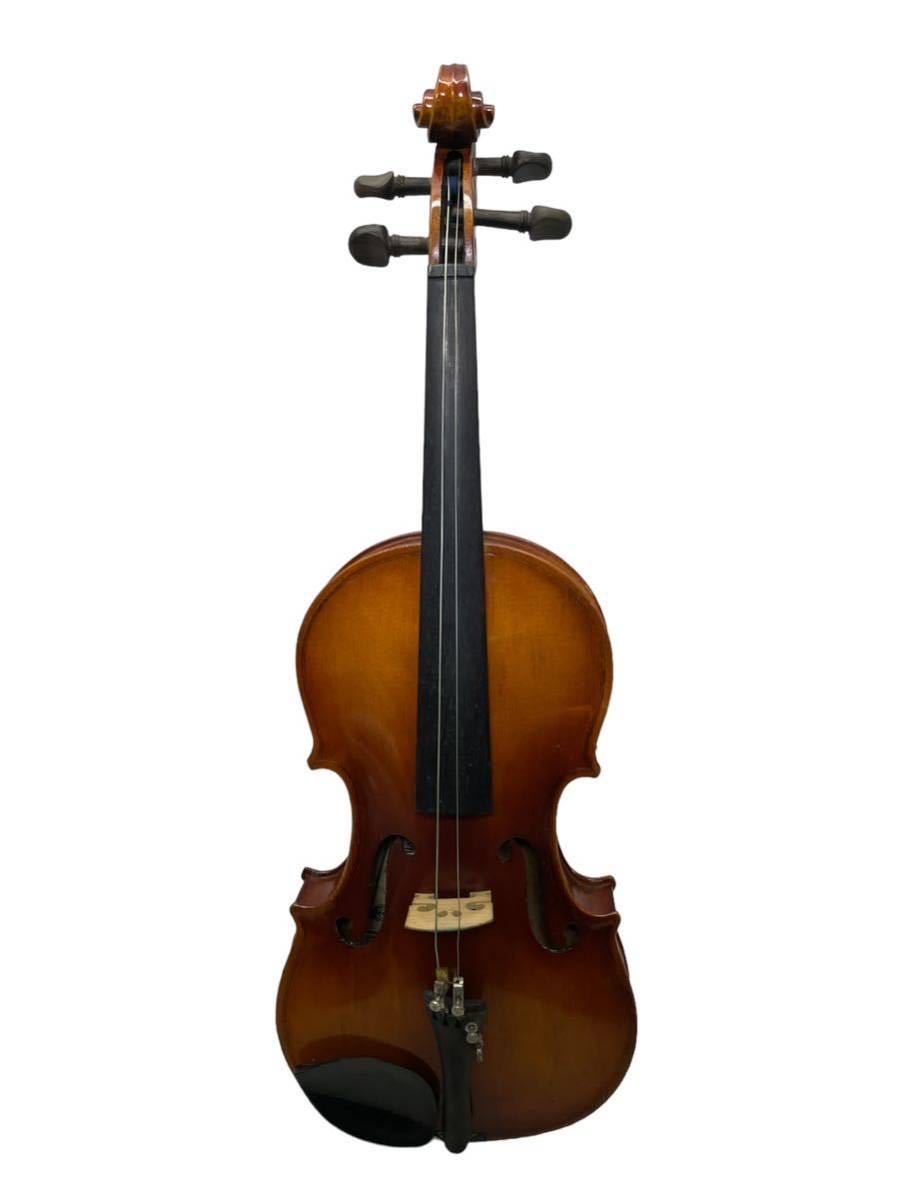 【中古年代物 ジャンク品】Kiso Suzuki Violin Co.ltd Copy of Antonius Stradivarus1720 Anno 1969 No.8Japan バイオリン 3/4_画像2