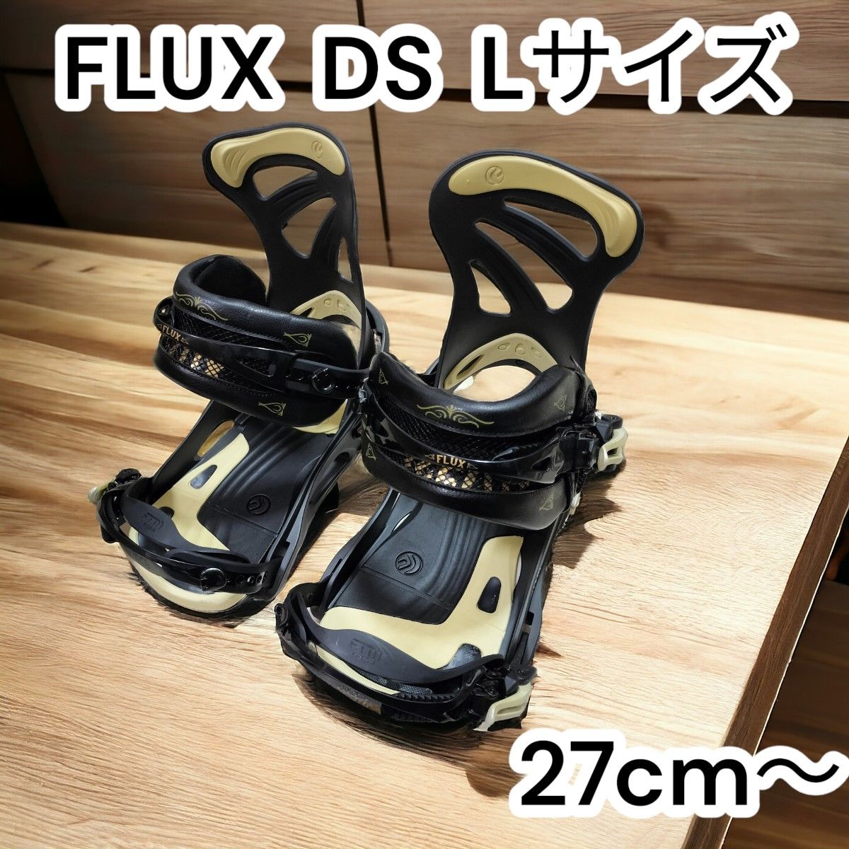 ★美品★FLUX スノーボードビンディング Lサイズ メンズ　フラックス　 バインディング