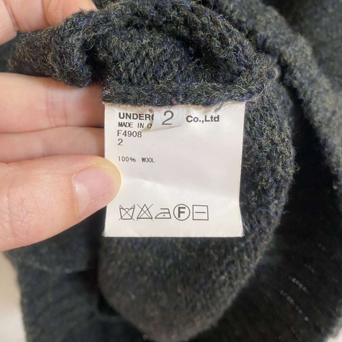 アンダーカバー UNDERCOVERISM 2010AW 濃緑色 ダークグリーン アンダーカバー UNDERCOVERISM 2010AW 濃緑色 ダークグリーン