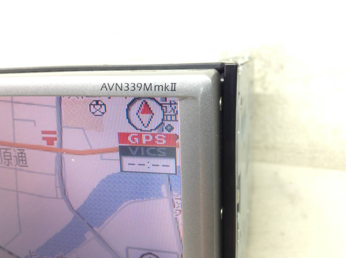 AVN339MmkⅡ フルセグ内蔵 2011年マップ 現状渡し品_画像2