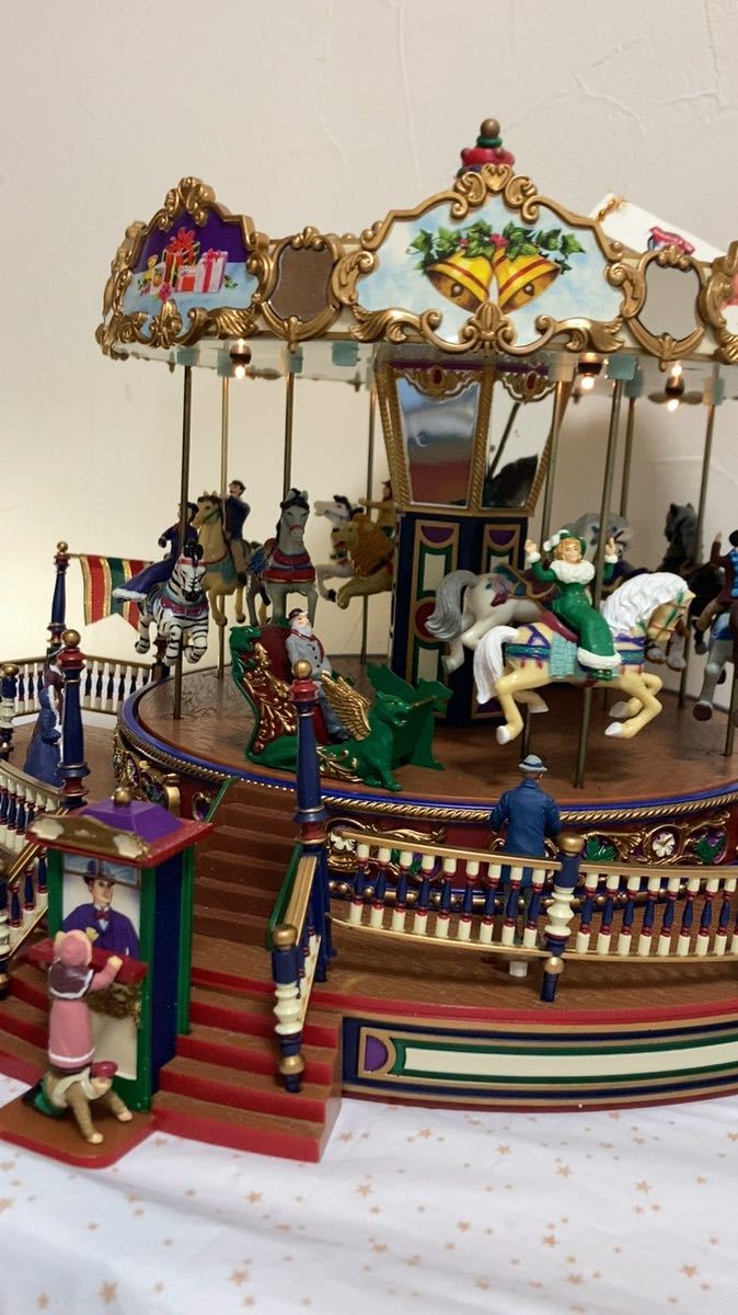ミスタークリスマス メリーゴーランド カルーセル ホーリデイ ミスタークリスマス メリーゴーランド カルーセル ホーリデイ