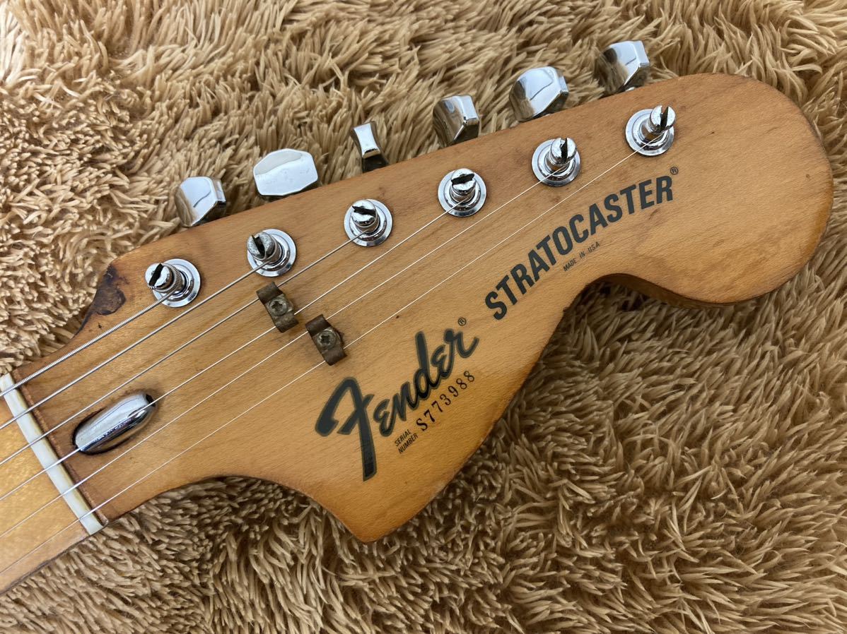 1977年製 Fender USA Stratocaster フェンダー ストラトキャスター 現状品 ジャンク_画像3