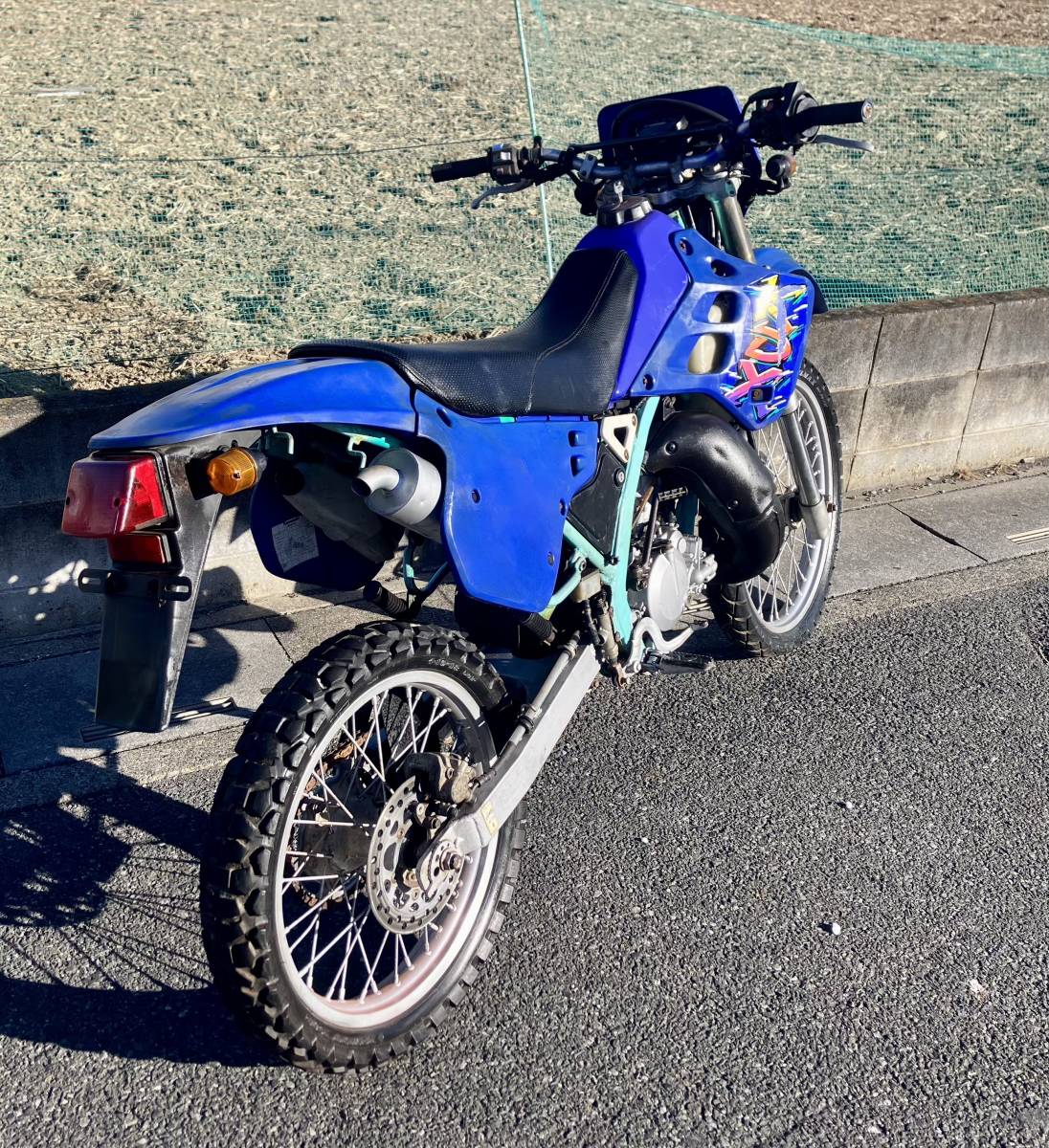 Kawasaki KDX125SR DX125A 実働 書類有 9885km 下取り大歓迎 現状車（検 KLX250 KDX250 KSR110 KSR80 XL250S XLR250 XLX250 KX85 _画像7