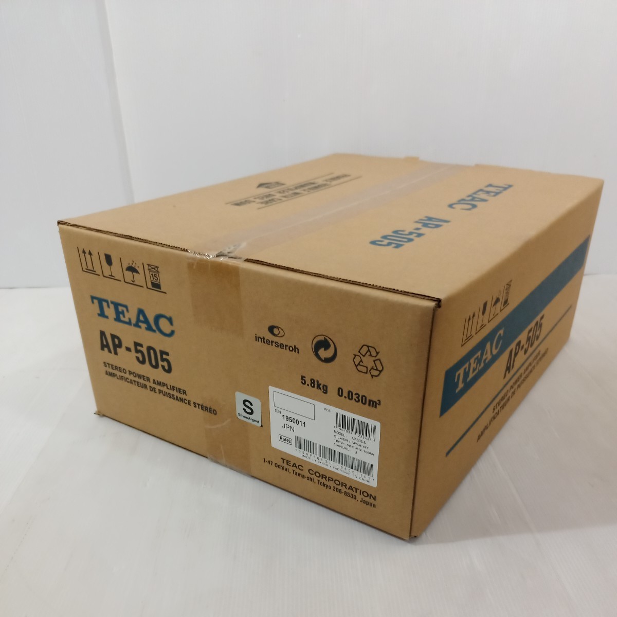 未開封　新品　TEAC　AP-505-S アンプ　（1.14）_画像2