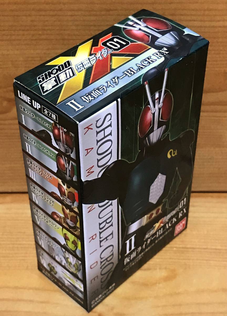 【新品未開封】　掌動-XX(ダブルクロス)仮面ライダー　Ⅱ　仮面ライダーBLACK RX_画像3