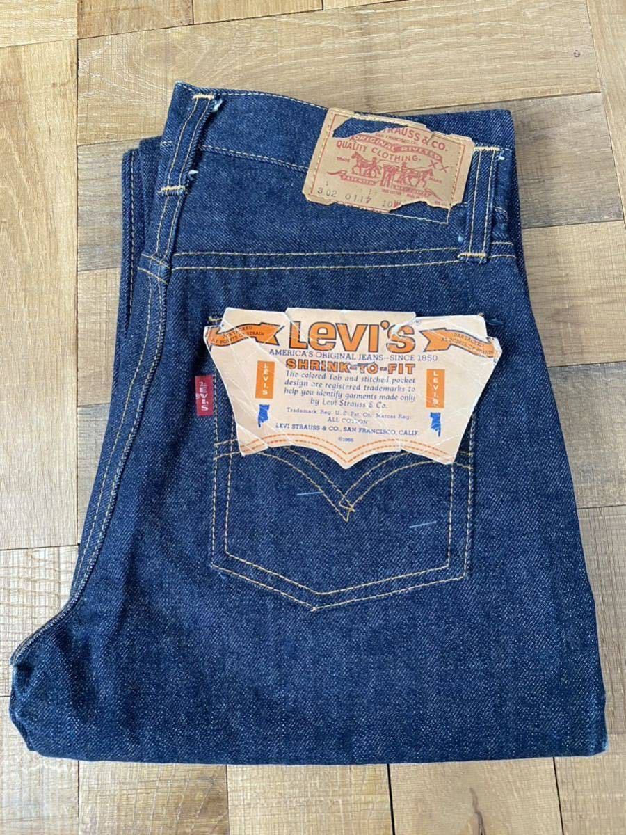 リーバイス Levi’s 302 ビッグE BIGE デッドストック 501XX ヴィンテージ　_60年代のオリジナル　デッドストックです！