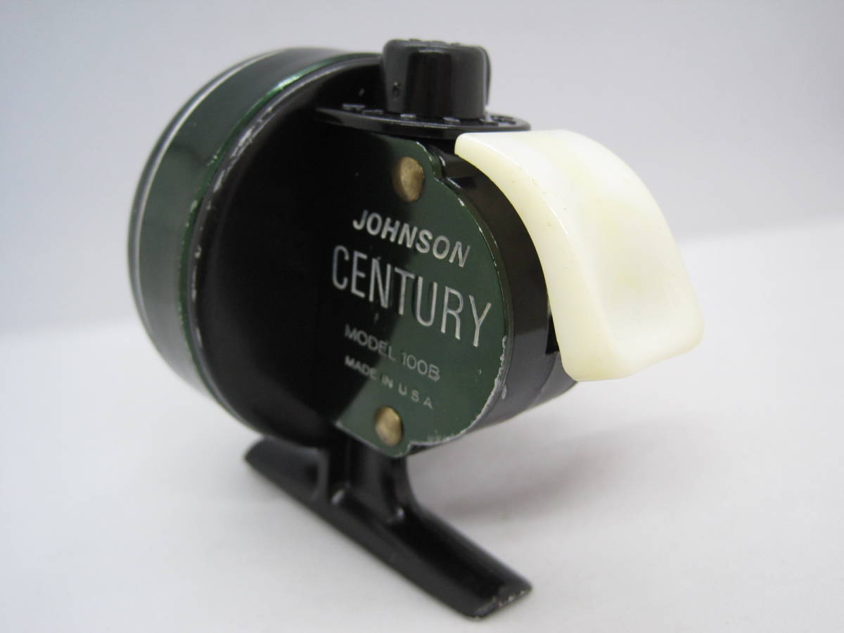 ジョンソン Johnson Century Model 100B クローズドフェイス スピニングリール 1950～60年代製 フルオリジナル ビンテージリール の画像3