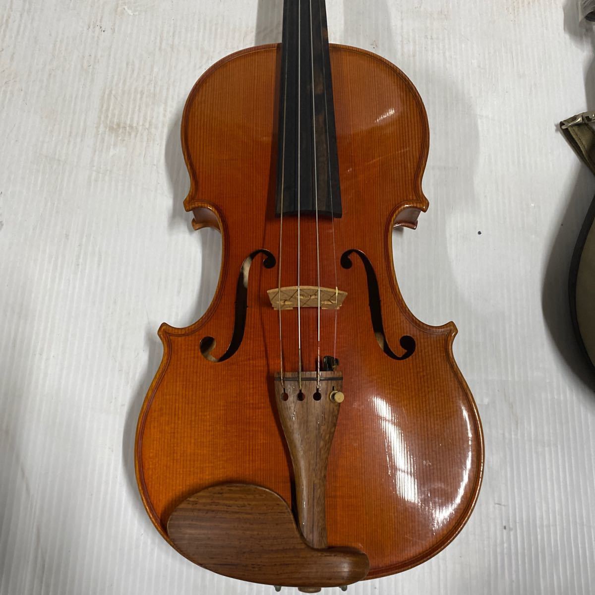 【超激安】1995年Karl Hofner Master Violinカールヘフナー4/4サイズ/バイオリン西ドイツ製Western Germanyハードケース付ヴァイオリン_画像8