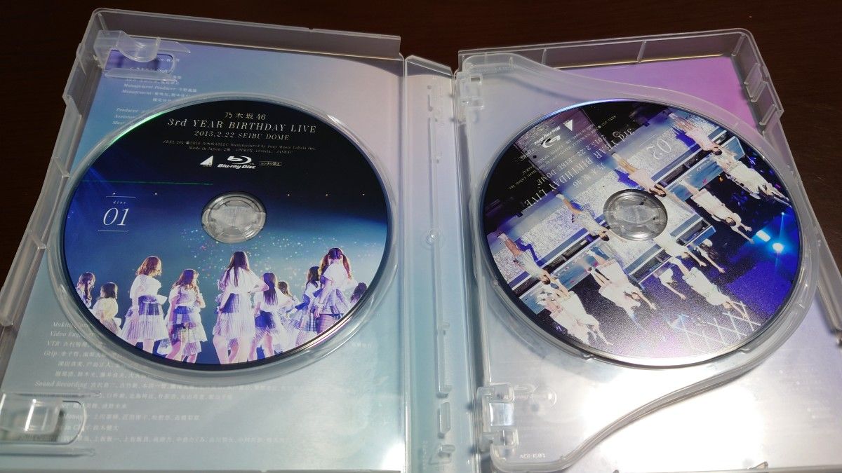 お値引き不可　乃木坂46 3rd YEAR BIRTHDAY LIVE 2015.2.22 SEIBU DOME  Blu-ray