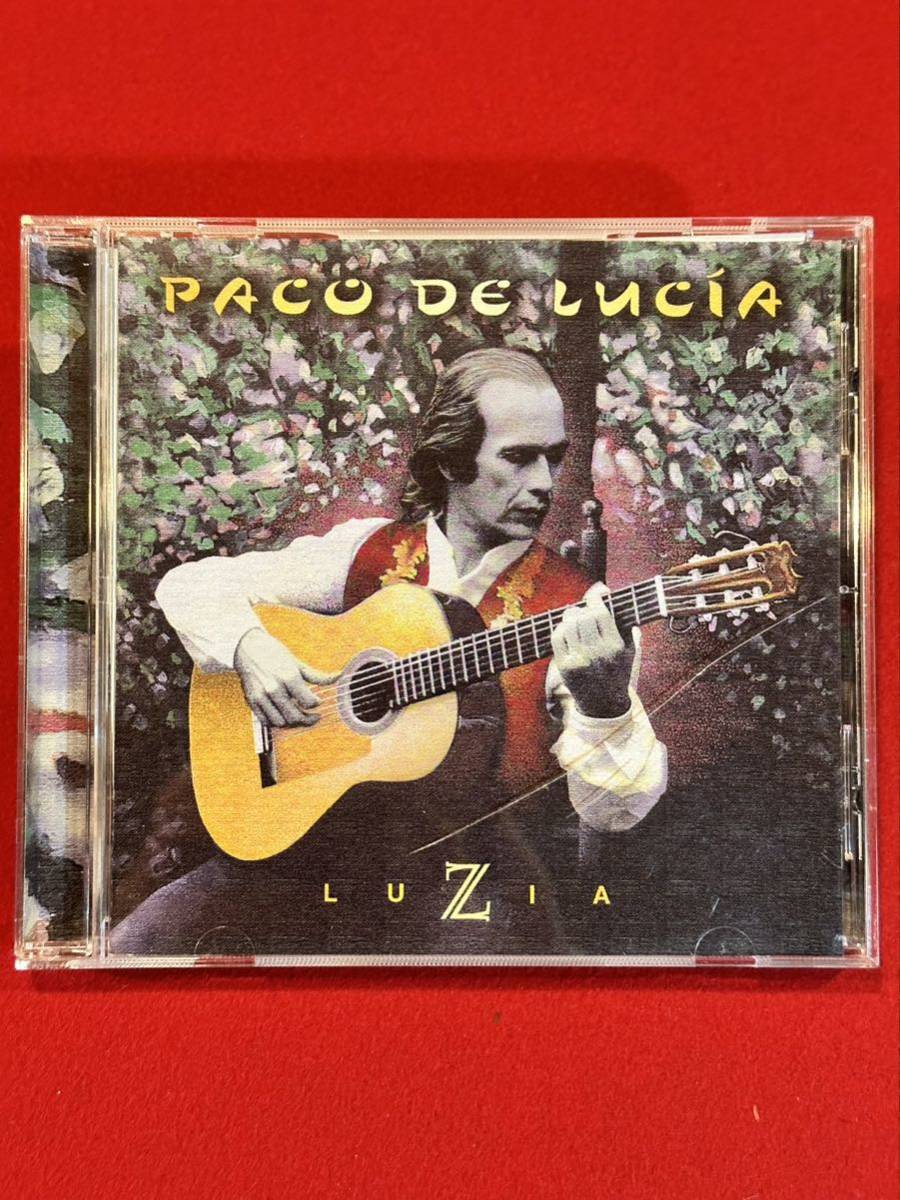 A7103* music *CD* flamenco * guitar [PACO DE LUCIApako*te*rusia]LU ZIA attrition scratch small dirt case . crack etc. equipped 