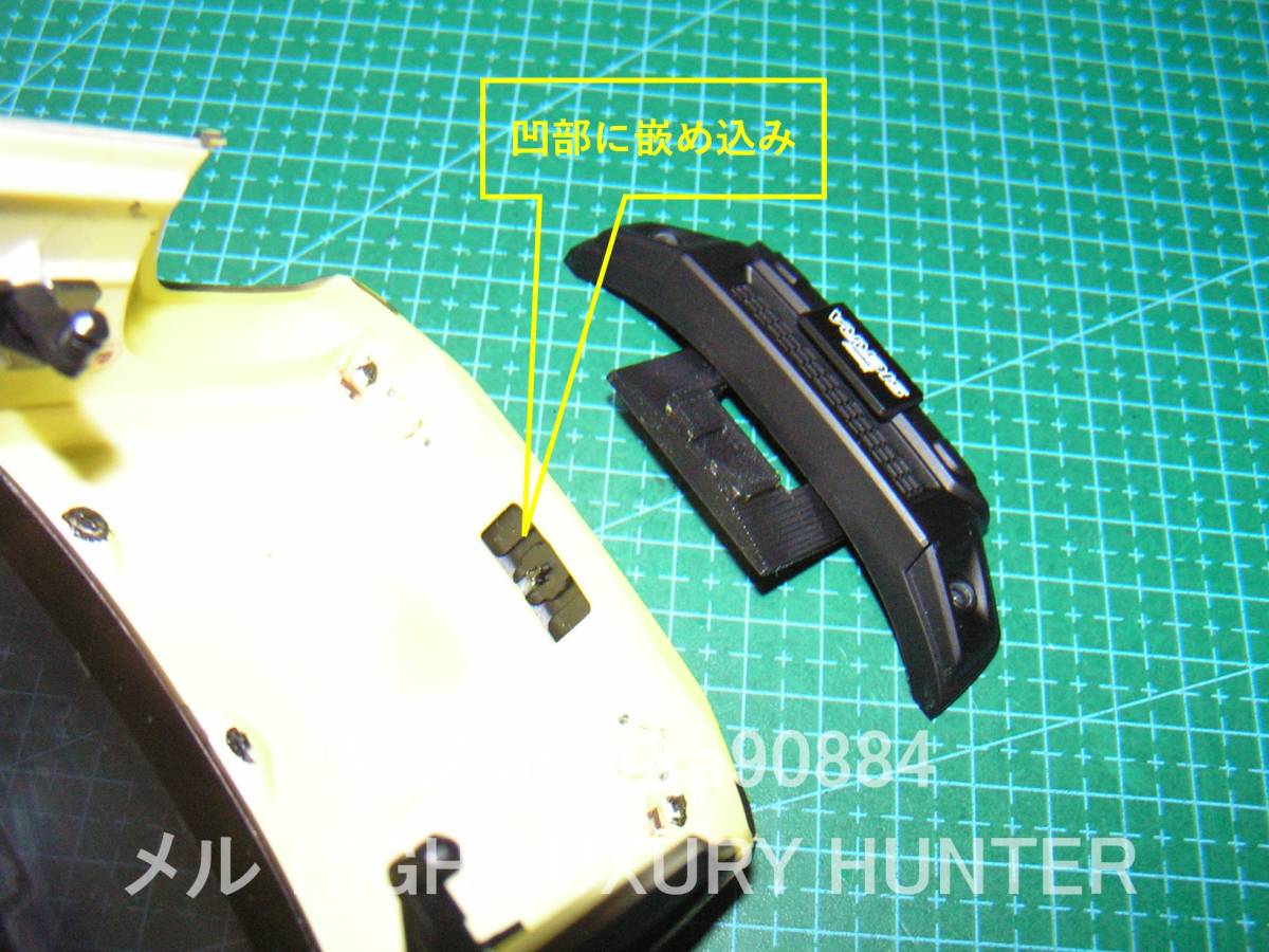 3DプリンタPLA+ ミニッツ 4×4 ジムニー「バンパーをボディ側に固定する部品」京商 Kyosho Mini Z 4x4_画像4