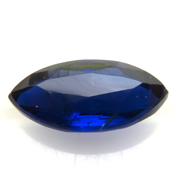 ブルー カイヤナイト 1.50ct レアストーン ルース 高彩度の濃青 一見サファイア ブラジル 瑞浪鉱物展示館 5049