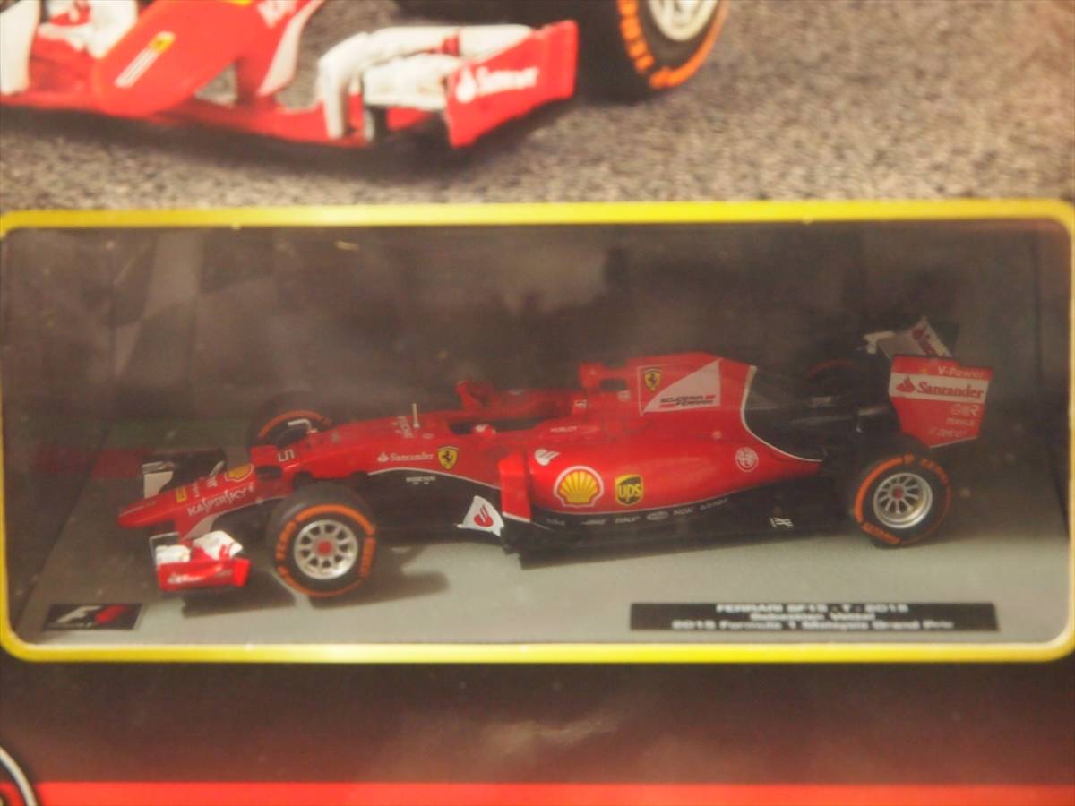 (未開封) Ferrari SF15-T 2015年 5 セバスチャン・ベッテル デアゴスティーニ F1コレクション vol.9 1/43_画像3