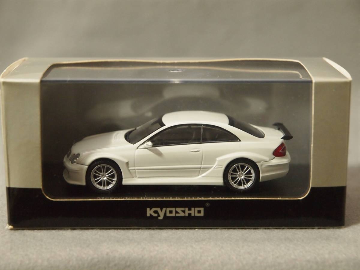 Mercedes-Benz CLK DTM AMG Coupe Street Version White 京商 1/43 03218Wの画像1
