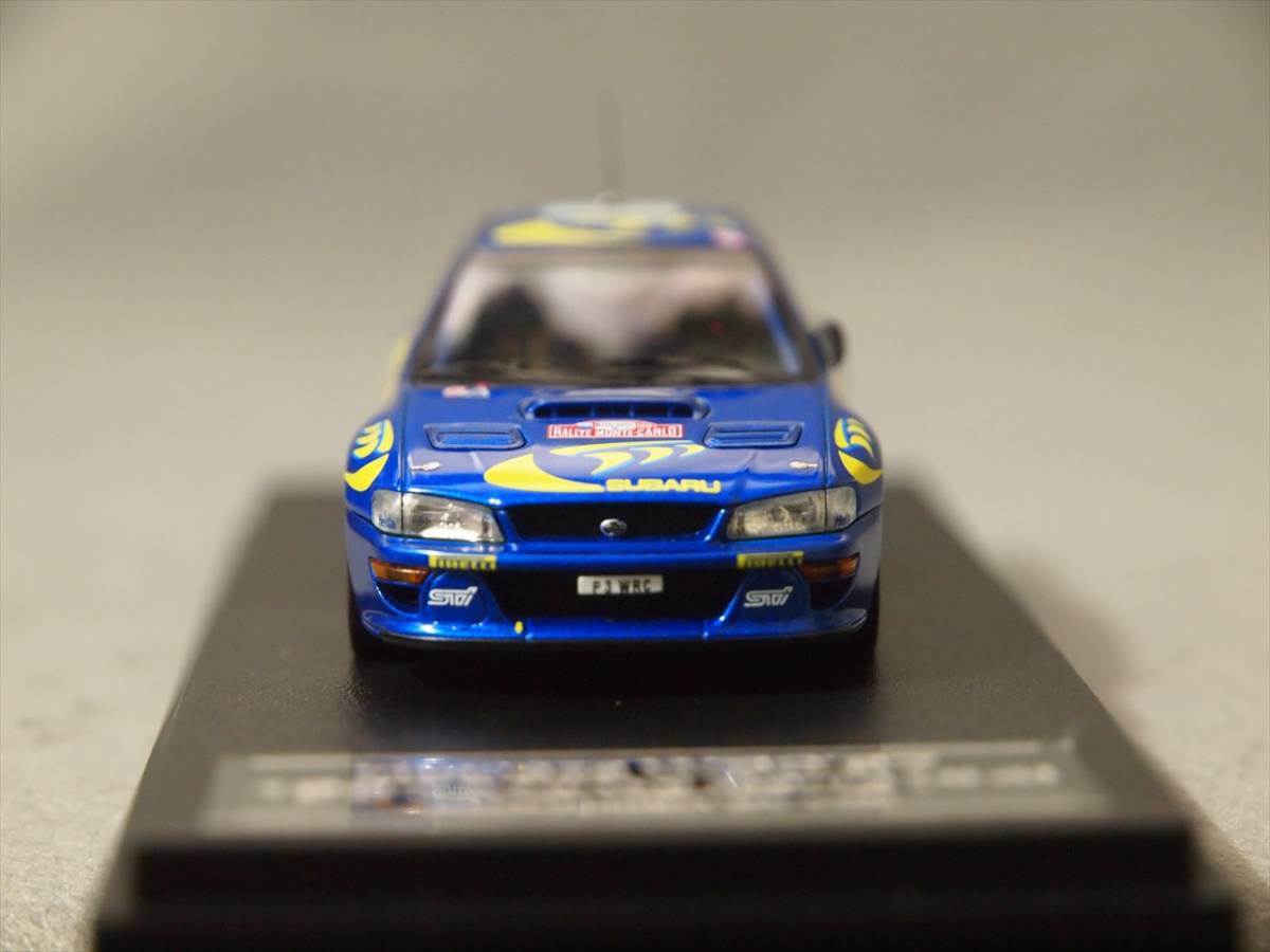 スバル インプレッサ WRC '97 1997年 モンテカルロ優勝 #4 ピエロ・リアッティ hpi 1/43 943_画像3