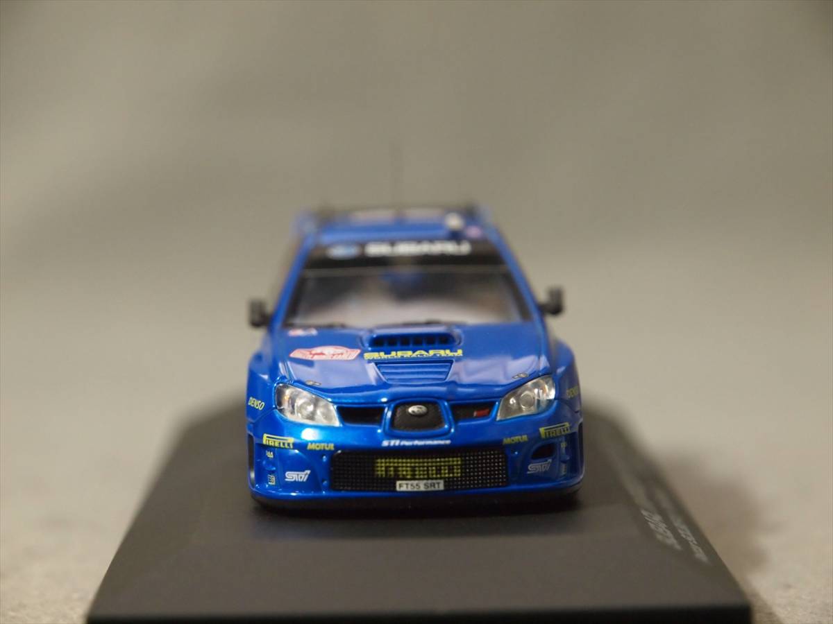 スバル インプレッサ WRC 2006年 モンテカルロ #5 ペター・ソルベルグ hpi 1/43 943_画像3