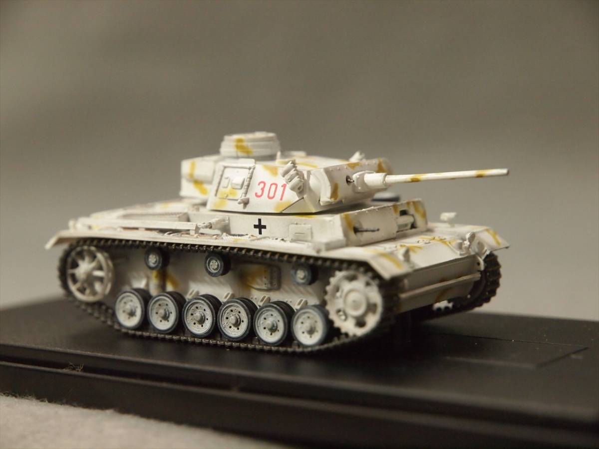 1/72 WWII ドイツ陸軍 III号戦車 L型 後期型 第7装甲師団第25戦車連隊 1943年南ロシア Dragon Armor 60578_画像4