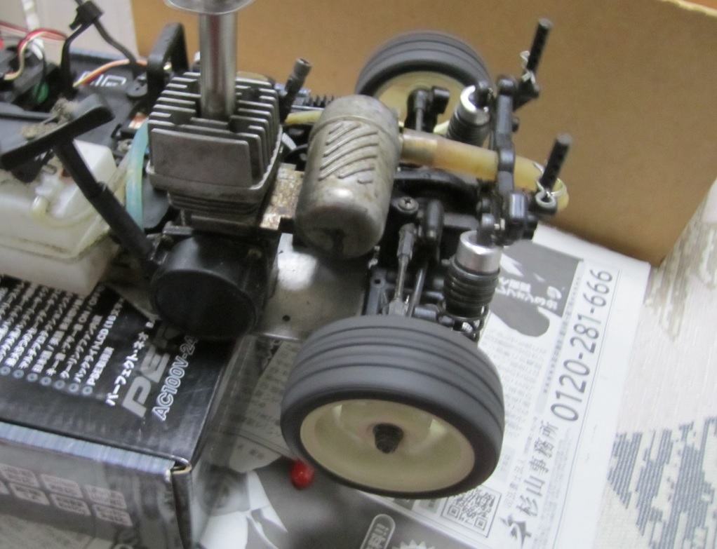 エンジン始動確認済み 1/10 HPI NITRO RS4 hpi racing ベンツ エンジン始動確認済み 1/10 HPI NITRO RS4 hpi racing ベンツ