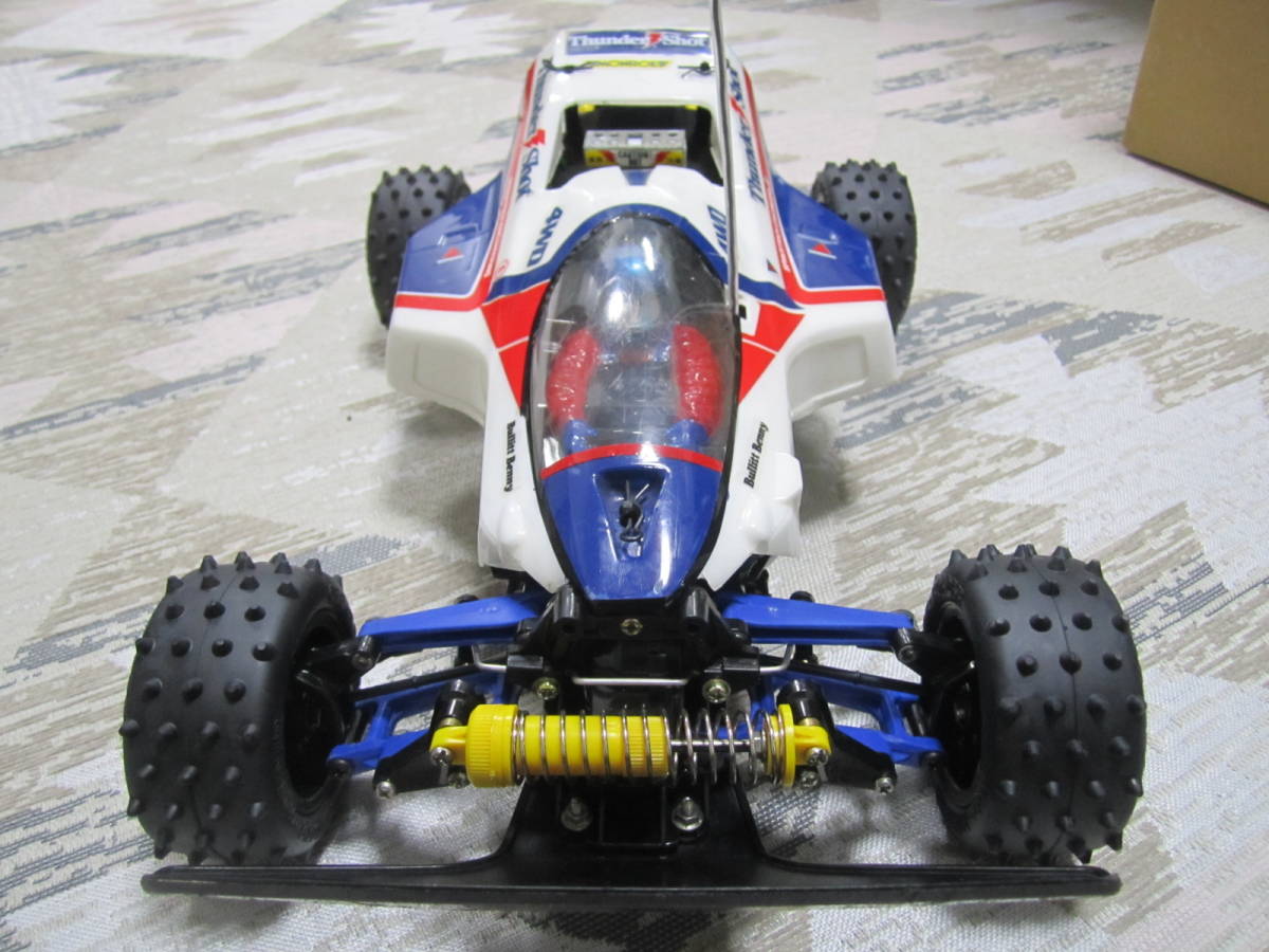 1/10 すぐ遊べる全部セット サンダーショット 4WD TAMIYA EP R/C Thunder Shot high performance radio-controlled car タミヤ ホビーRCの画像7