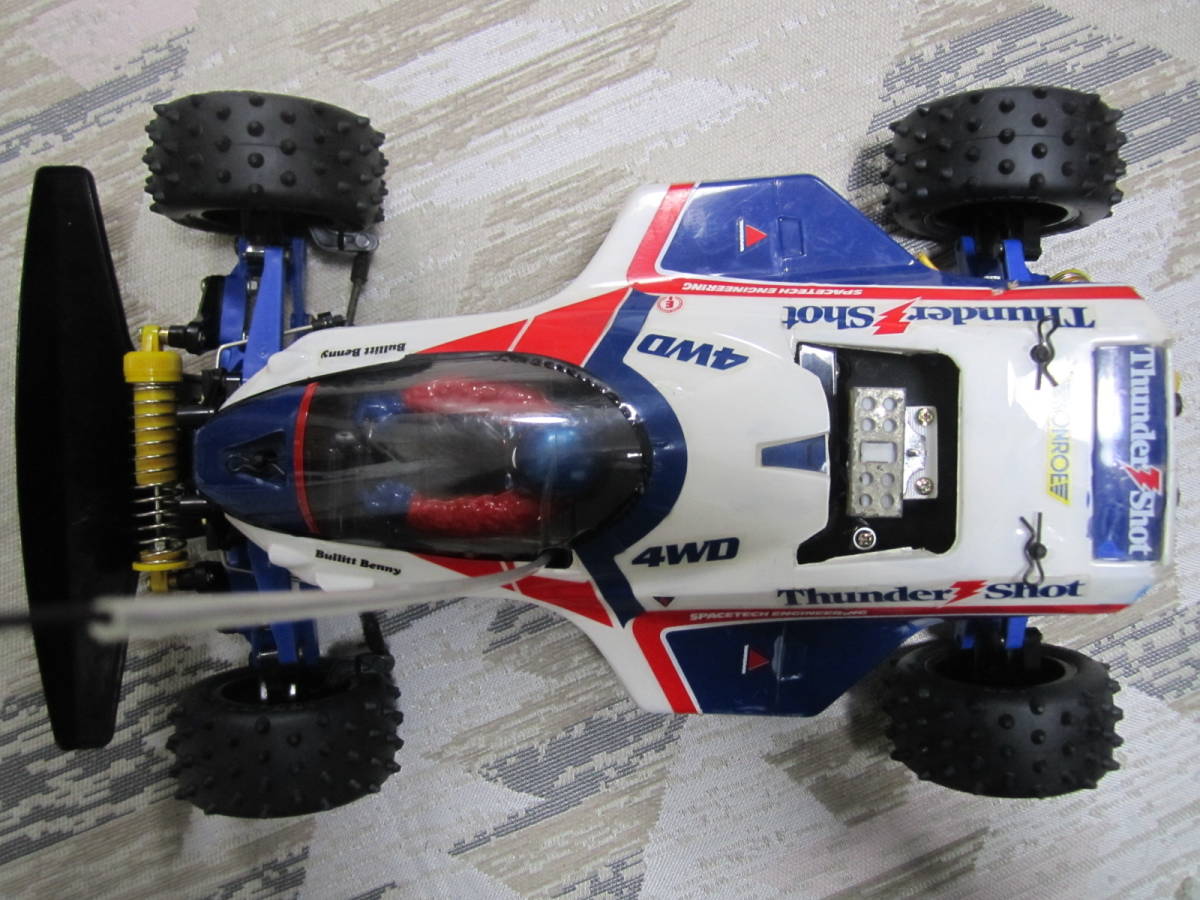 1/10 すぐ遊べる全部セット サンダーショット 4WD TAMIYA EP R/C Thunder Shot high performance radio-controlled car タミヤ ホビーRCの画像9