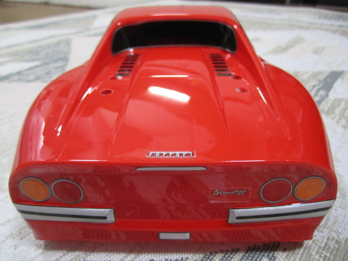 展示品 未使用 フェラーリ ディーノ1/10 ラジコン ボディ RC BODY SET Ferrari DINO 246GT 廃版 ABC HOBBY ディノ_画像6