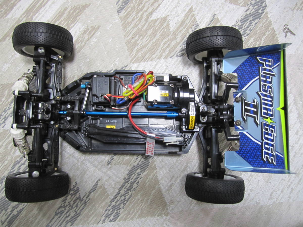 タミヤ ラジコン プラズマエッジ2 改 TT-02B すぐ遊べる全部セット 1/10 4WD R/C buggy Plasma Edge II TAMIYA EP R/C カスタム 大人気商品_メカ類