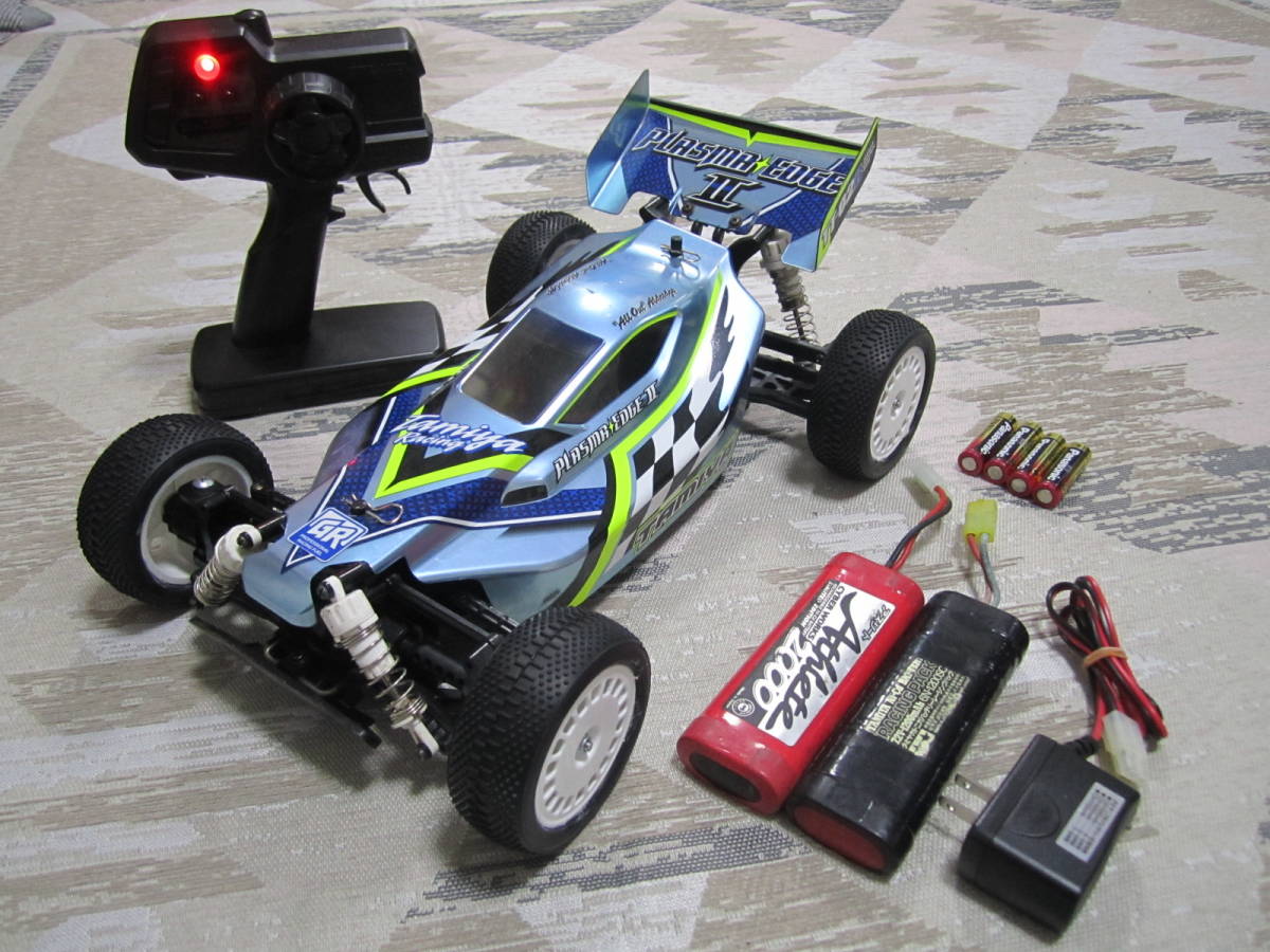 タミヤ ラジコン プラズマエッジ2 改 TT-02B すぐ遊べる全部セット 1/10 4WD R/C buggy Plasma Edge II TAMIYA EP R/C カスタム 大人気商品_お渡しする物