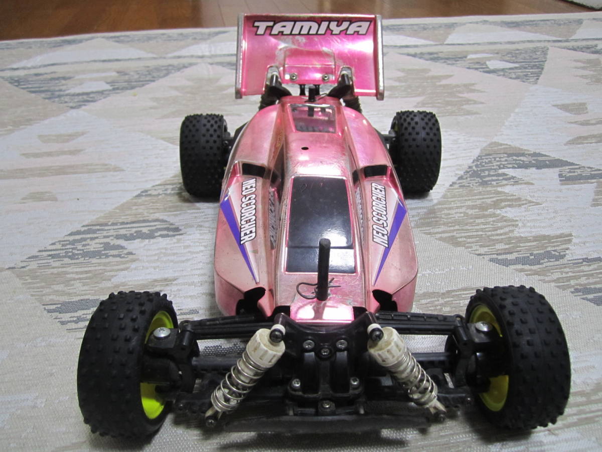 タミヤ ネオスコーチャー 2.4GHz すぐ遊べる全部セット 1/10 R/C 4WD HIGH PERFORMANCE OFF-ROAD RACER NEO SCORCHER TT-02B CHASSIS EP RC_前