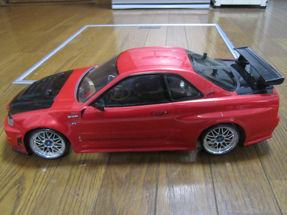 1/10 現行 2.4G TT-02 スカイライン カスタム 4WD high performance racing car フロントワンウェイ スポーツチューンモーター SKYLINE R/C