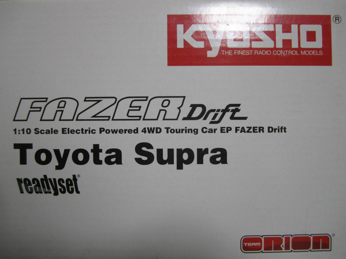 新品 未開封 1/10 EP 4WD フェーザードリフト トヨタ スープラ 新品 未開封 1/10 EP 4WD フェーザードリフト トヨタ スープラ