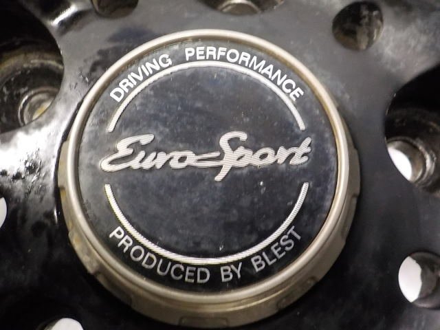 【　BLEST　EuroSport　】 BLEST　EuroSport　18インチ　アルミホイール　4本　235/55R18 タイヤ付き 8.0J　114.3/5H　+35　ハブ径 約73mm_画像4
