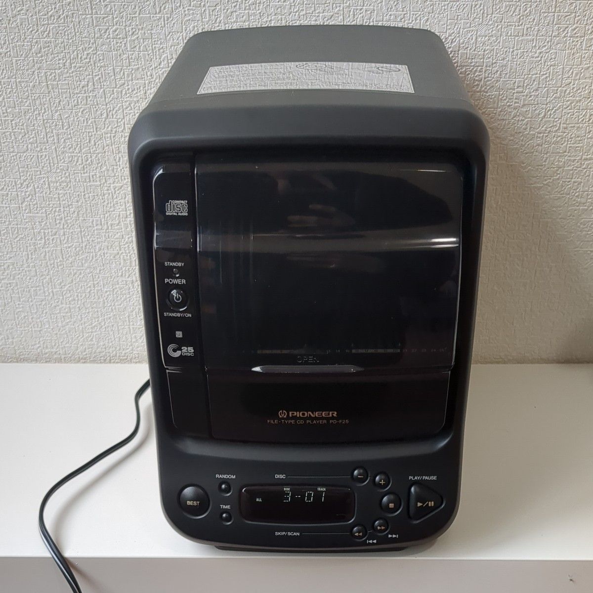 PIONEER PD-F25 パイオニア25連装 CD チェンジャー リモコン付 PIONEER PD-F25 パイオニア25連装 CD チェンジャー リモコン付