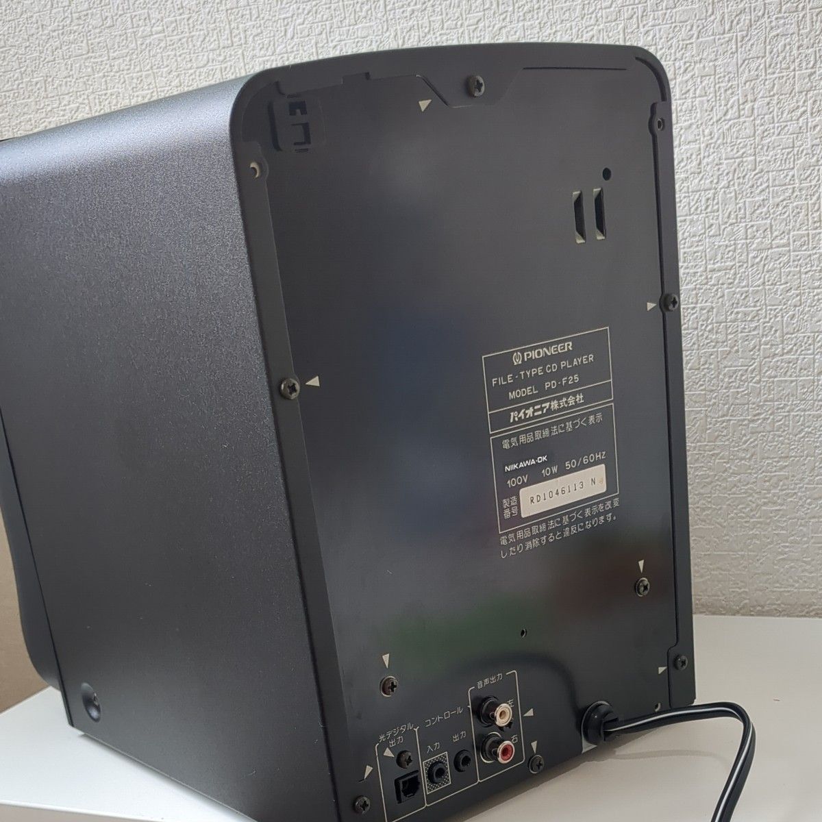 PIONEER PD-F25 パイオニア25連装 CD チェンジャー リモコン付 PIONEER PD-F25 パイオニア25連装 CD チェンジャー リモコン付