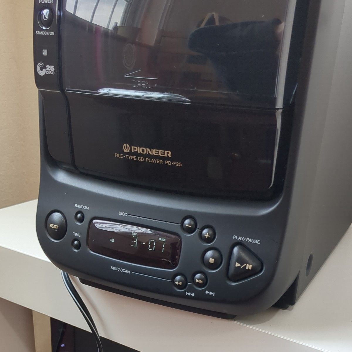 PIONEER PD-F25 パイオニア25連装 CD チェンジャー リモコン付 PIONEER PD-F25 パイオニア25連装 CD チェンジャー リモコン付