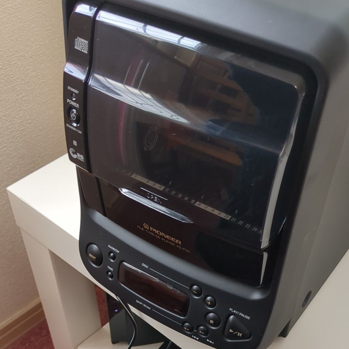 PIONEER PD-F25 パイオニア25連装 CD チェンジャー リモコン付 PIONEER PD-F25 パイオニア25連装 CD チェンジャー リモコン付