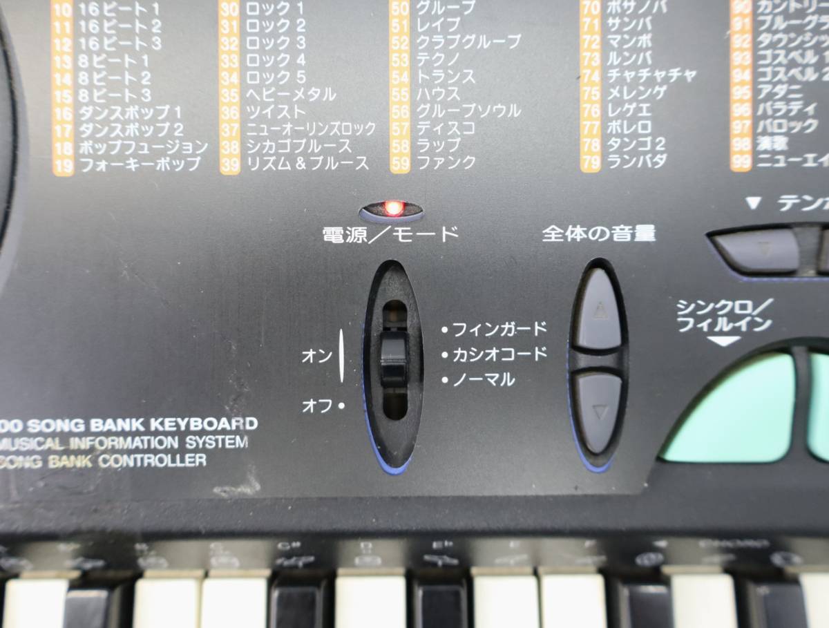 ▼鍵盤楽器 ｜電子キーボード｜CASIO カシオ CTK-495 ｜単三電池/6本必要です ■O6690_画像3